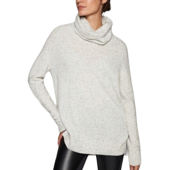 Athleta Donegal Cashmere Cowl Neck Sweater - Picture 1 of 6